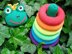 Stacking rings Rainbow Frog