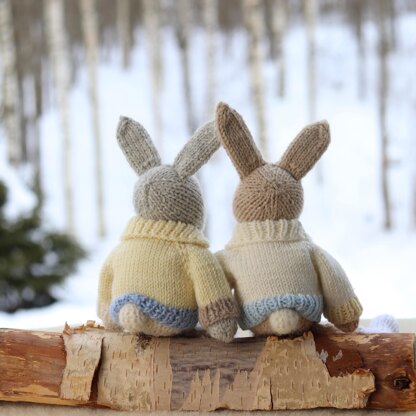 2 Little bunny: Sebastian and Lucy in English