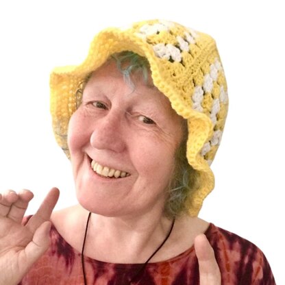 Granny Square Bucket Hat