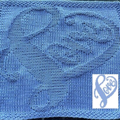 Nr. 811 Love Valentine 65 stitches - knitting pattern