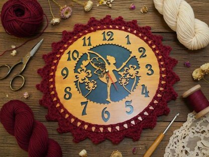 Crochet Clock Pdf + Video Tutorials