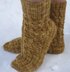 Penuche Twist Socks