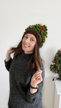 Crochet Christmas Tree Hat Pattern: Holiday Crochet Hat