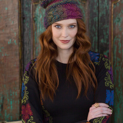Braided Cable Hat in Lion Brand Unique - L32331