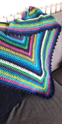 Colourful shawl