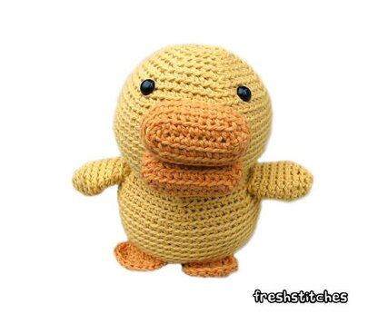 Amigurumi Malcolm the duck