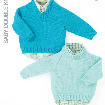 Boy’s Sweaters in Hayfield Baby DK - 4412