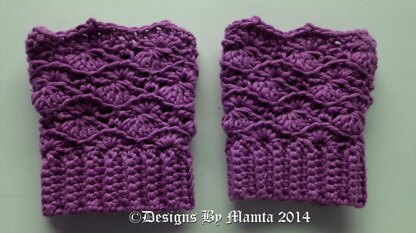 Easy Crochet Boot Cuffs Pattern Legwarmer