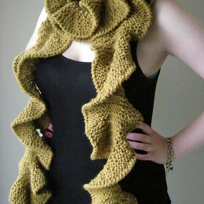 Ruffled - knitting pattern