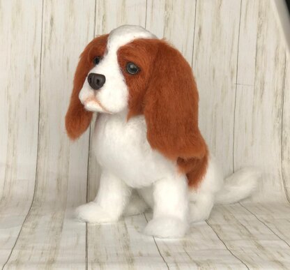 Cavalier King Charles spaniels dog crochet