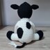Frannie the Friesian Cow - UK Terminology - Amigurumi