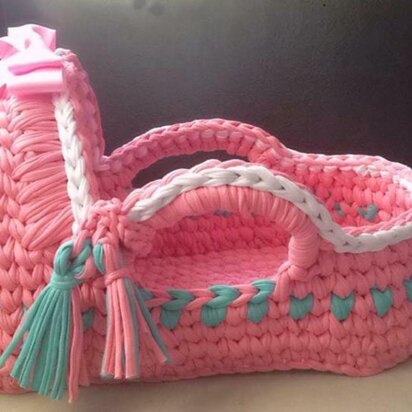 Doll basket Crochet