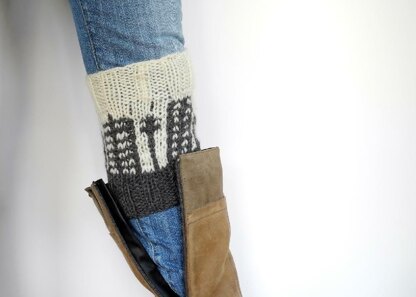 City Skyline Boot Cuffs