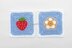 Strawberry Themed Granny Squares