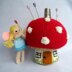 Toadstool Pincushion and Fairy