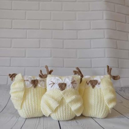 3 Wise Owls - knitting pattern