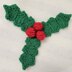 Knitted Holly & Berries