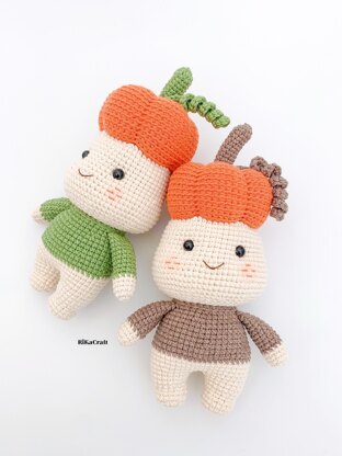 Amigurumi Pumpkin - crochet pdf