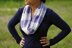 Speckled Stripes Infinity Scarf