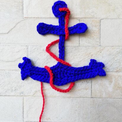 Crochet anchor pattern