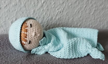 Häkelanleitung Amigurumi Schnuffeltuch Jimmy