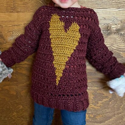 Heart Sweater Mini Version