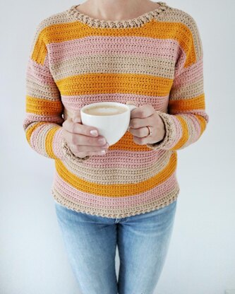 Sunset Stripes Sweater