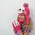 Sloth Hat & Mitten Set