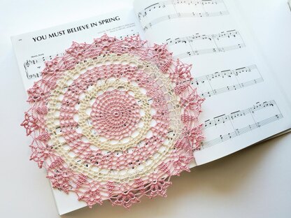 Cherry Blossom Doily