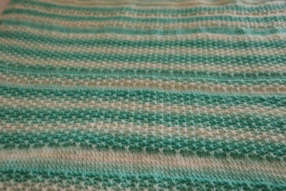 Mint Sorbet Baby Blanket