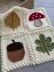 Crochet Mushroom, Acorn, Leaf Blanket