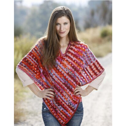 Bach Cape in Adriafil Knitcol - Downloadable PDF