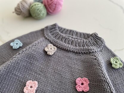 Floral Cotton Jumper