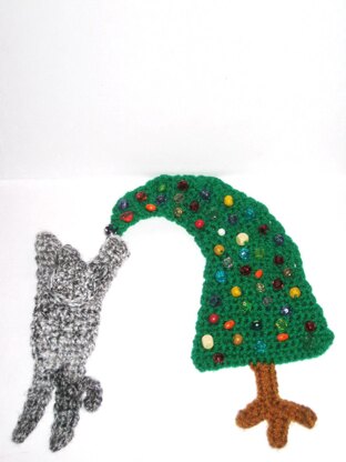 Christmas tree applique