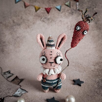 Creepy Bunny with Carrot