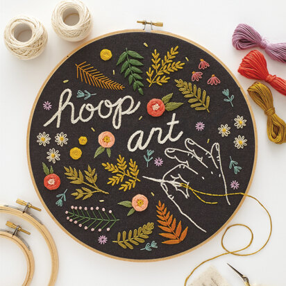 Hoop Art by Cristin Morgan