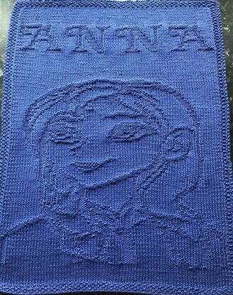 2021 Anna Frozen Guest towel