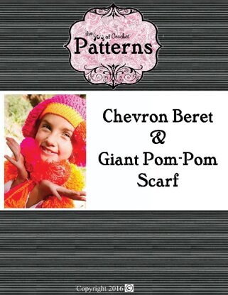 Pom Pom Beret & Scarf Set