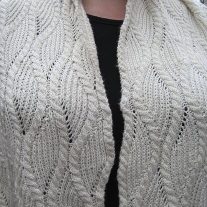 Haifa Brioche Cabled Cowl