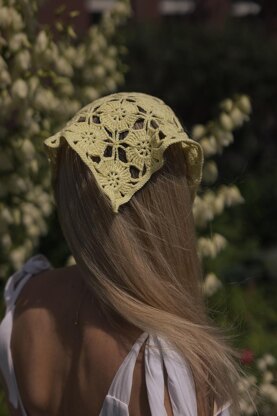 Bandana with Poppies
