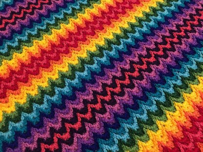 Rainbow Ridge Blanket