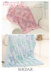 Baby Blankets in Sirdar Snuggly Kisses DK - 1903 - Downloadable PDF