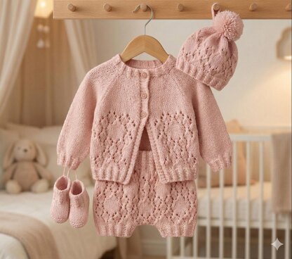 "Aster" Cardigan set