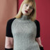 Anni Jumper - Knitting Pattern for Women in Debbie Bliss Paloma