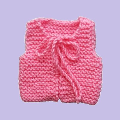 Preemie Garter Vest for Baby