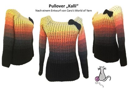 Pullover Kalli mit Zopfmuster