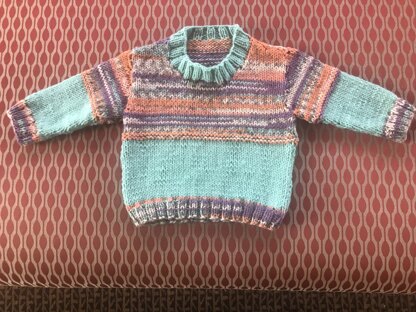 Jumper for new great nephew expected in May