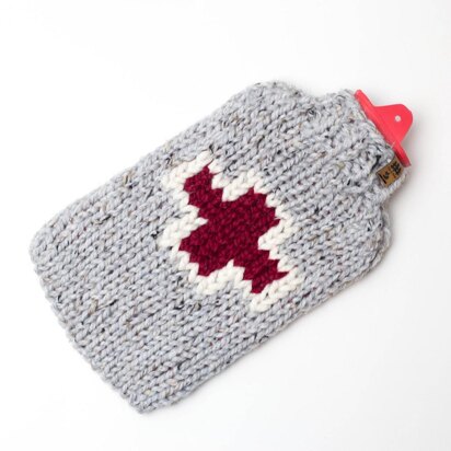 First Aid Hot Water Bottle Cover Red Cross