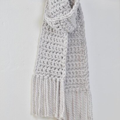 SIMPLE Crochet Pattern Luna Scarf