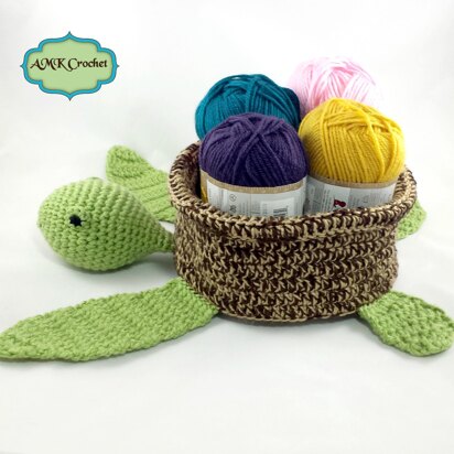 Sea Turtle Storage Basket